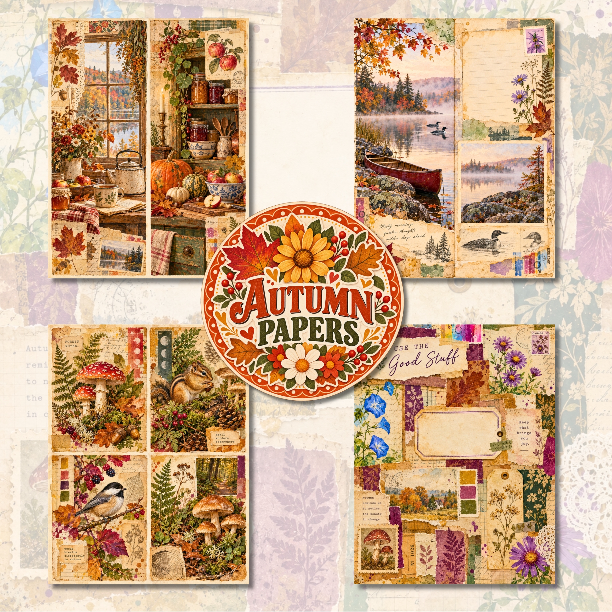 October Digital Companion — Autumn Papers